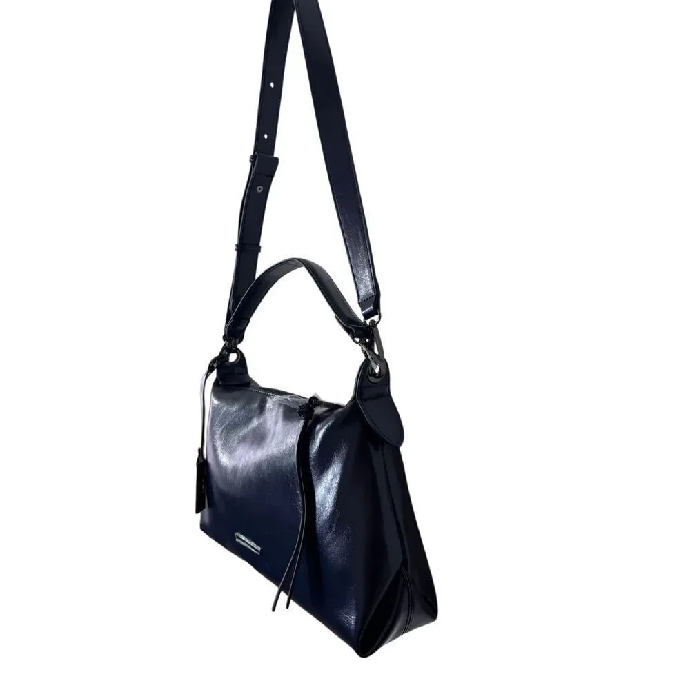 Aldo boho shoulder crossbody bag blue new